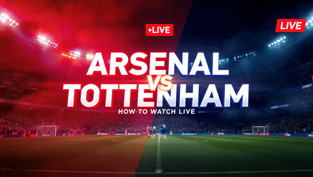 How to Watch Arsenal vs Tottenham