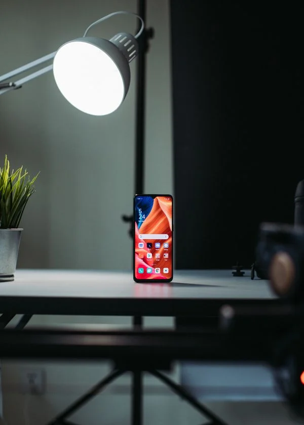 Photo via Pexels (free to use, Pexels license) - Android smartphone on a desk