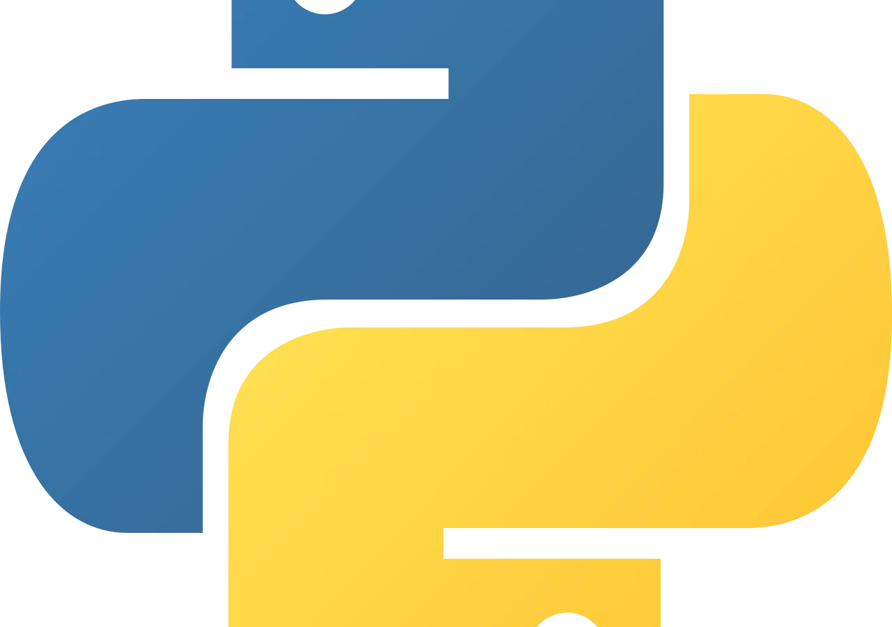 Python logo, via Wikimedia Commons (PSF trademark; freely reusable for editorial use)